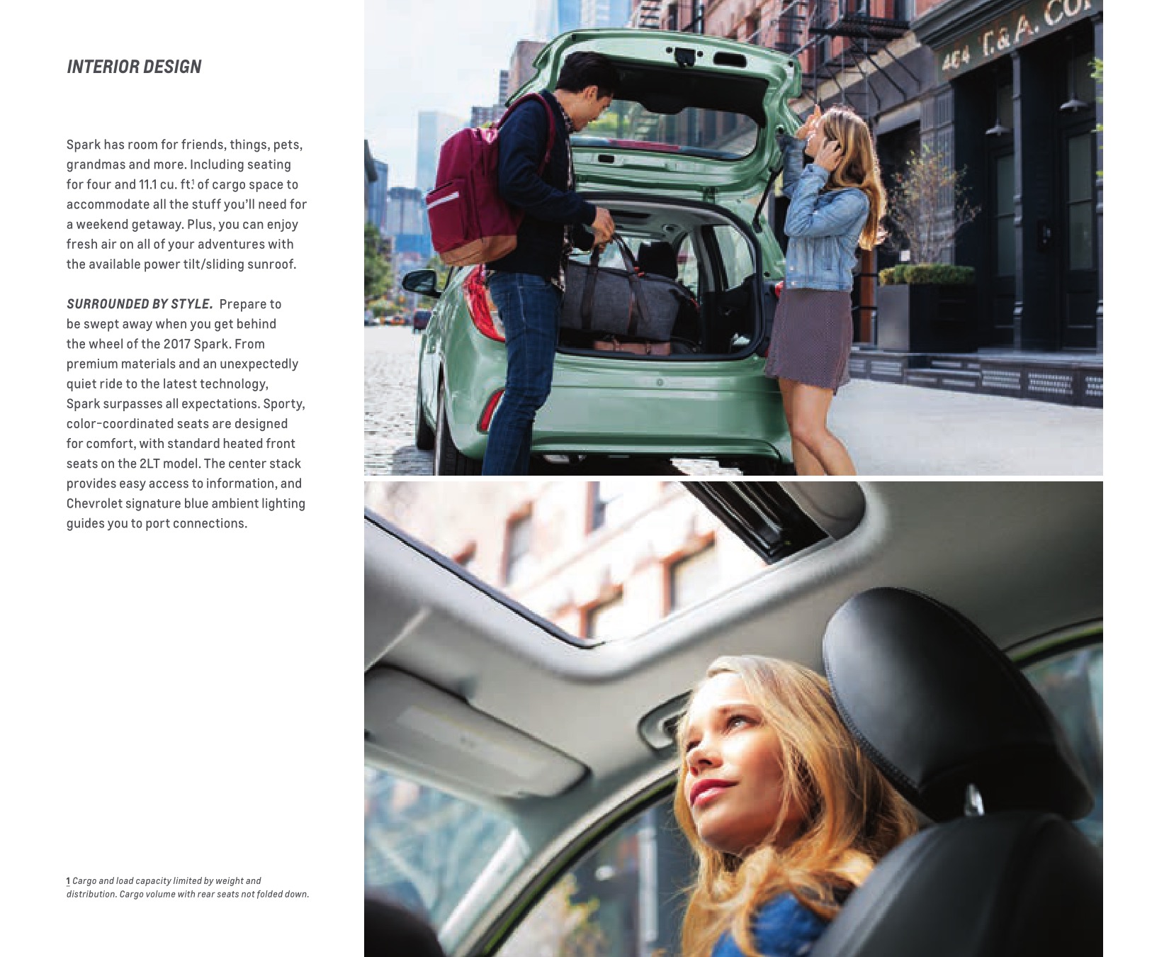 2017 Chevrolet Spark Brochure 2017 Chevrolet Spark Brochure